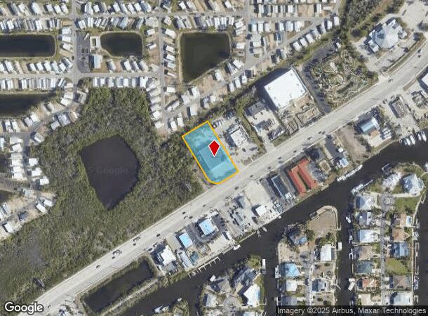  17840 San Carlos Blvd, Fort Myers Beach, FL Parcel Map