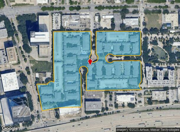  3800 Audley St, Houston, TX Parcel Map