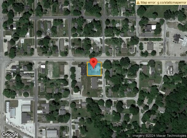  307 E Oak St, Mahomet, IL Parcel Map