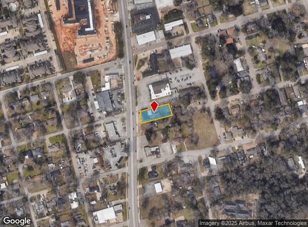 1406 N Frazier St, Conroe, TX Parcel Map