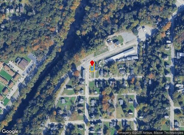  702 N Croton Ave, New Castle, PA Parcel Map