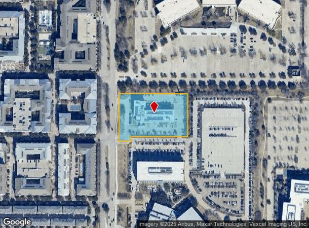 7500 Parkwood Blvd, Plano, TX Parcel Map