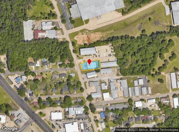 4598 Old Troup Hwy, Tyler, TX Parcel Map
