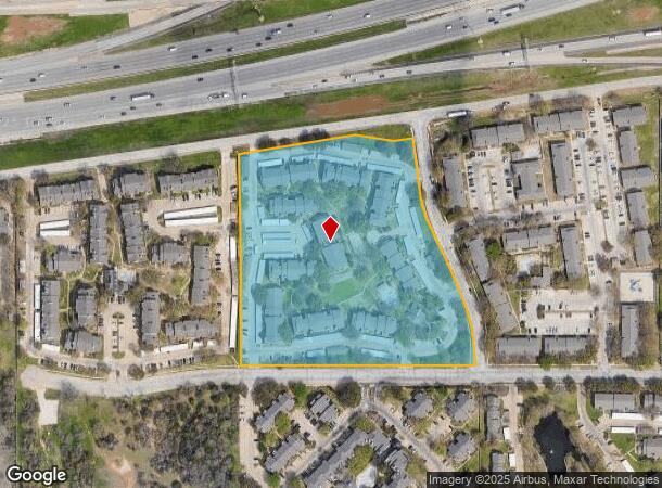  4912 Paces Trl, Arlington, TX Parcel Map