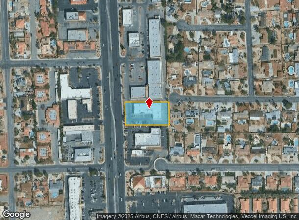  2100 S Rainbow Blvd, Las Vegas, NV Parcel Map