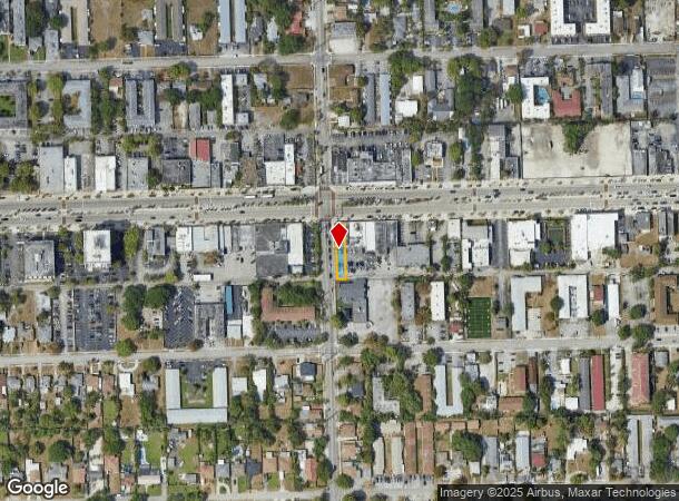  2340 Hollywood Blvd, Hollywood, FL Parcel Map