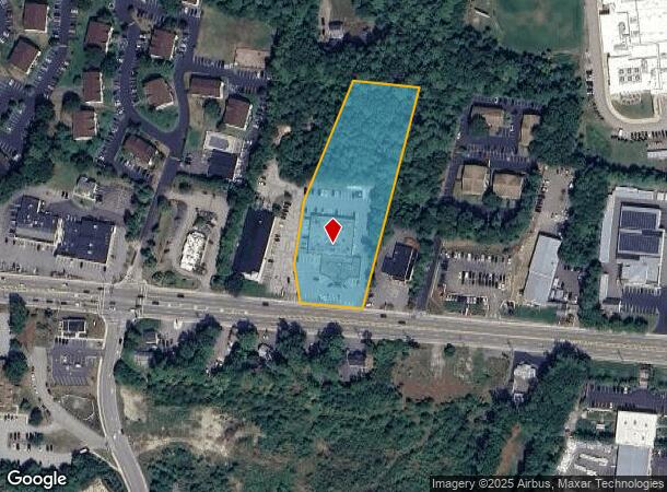 696 Plain St, Marshfield, MA Parcel Map