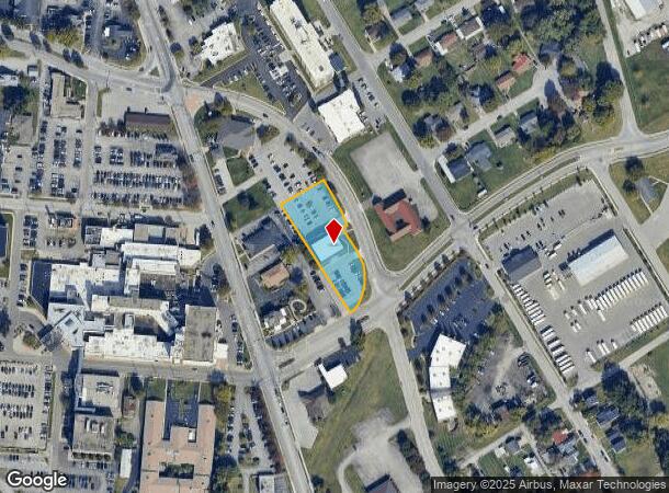  1201 Wall St, Jeffersonville, IN Parcel Map