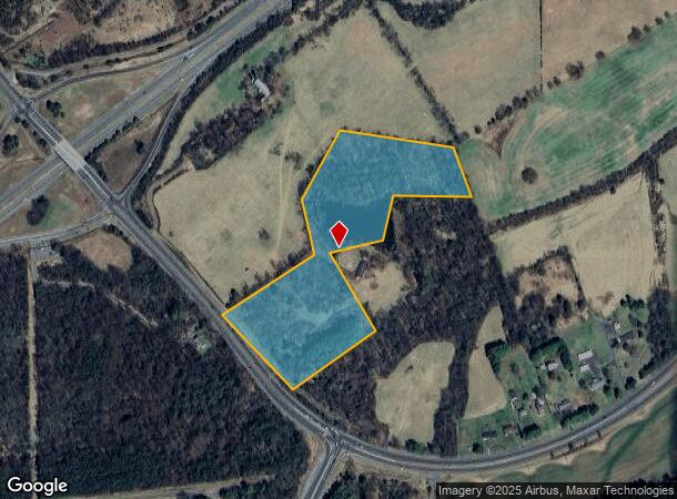  14663 Germanna Hwy, Culpeper, VA Parcel Map