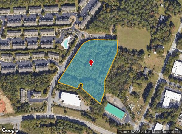 7771 Alexander Town Blvd, Raleigh, NC Parcel Map
