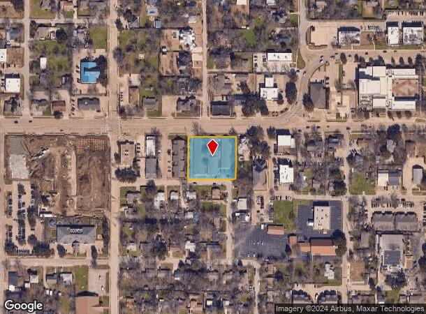  370 W Main St, Lewisville, TX Parcel Map