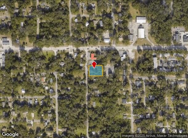 107 S Chandler Ave, Deland, FL Parcel Map
