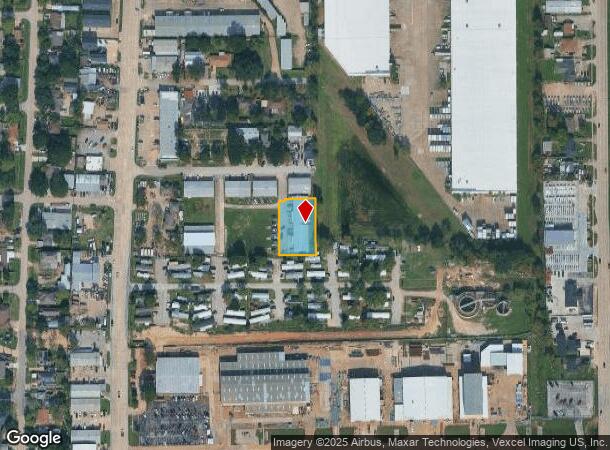 10803 Paulus Dr, Houston, TX Parcel Map