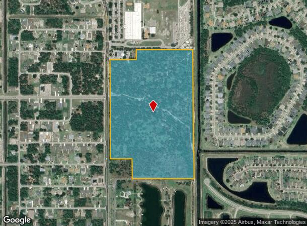 1909 Unknown, Palm Bay, FL Parcel Map