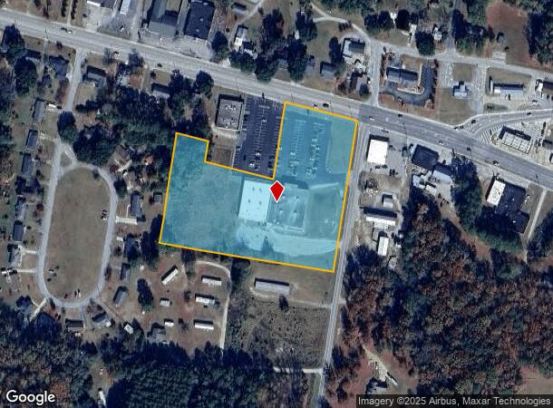 1307 W Main St, Chesterfield, SC Parcel Map