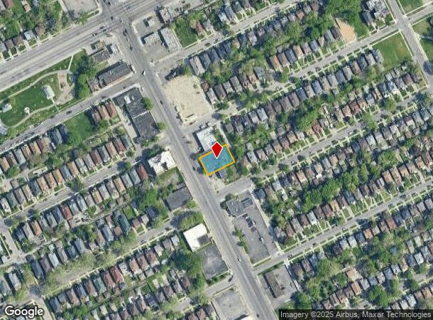  13118 Dexter Ave, Detroit, MI Parcel Map