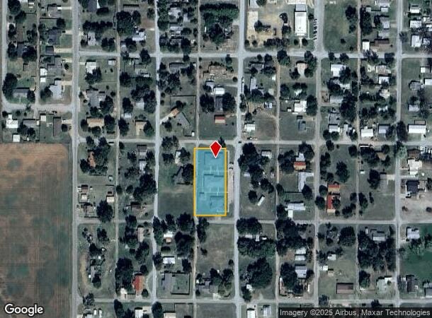 401 S Birch Ave, Erick, OK Parcel Map