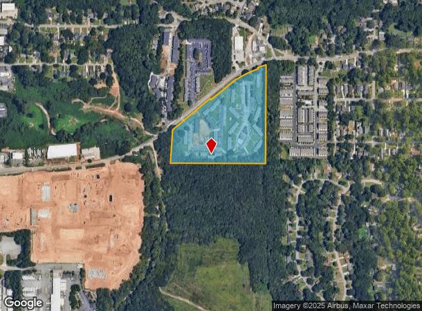 1381 Custer Ave Se, Atlanta, GA Parcel Map