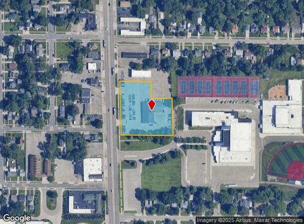  4640 Division Ave S, Grand Rapids, MI Parcel Map