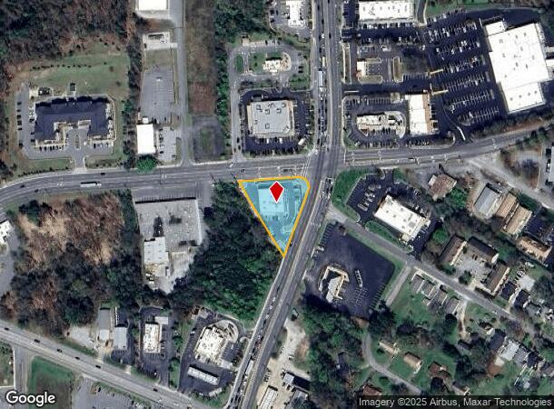  635 Jake Alexander Blvd W, Salisbury, NC Parcel Map