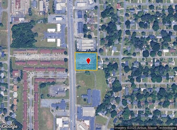  724 N Houston Rd, Warner Robins, GA Parcel Map