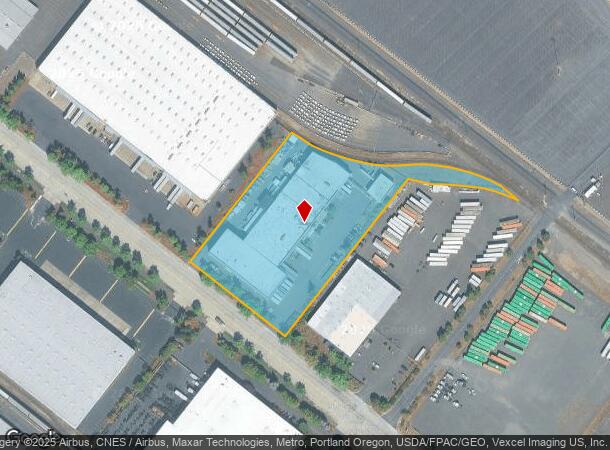  6123 N Marine Dr, Portland, OR Parcel Map