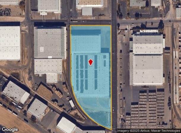  601 S Riverside Dr, Modesto, CA Parcel Map