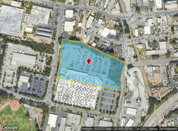  220 Sylvania Ave, Santa Cruz, CA Parcel Map