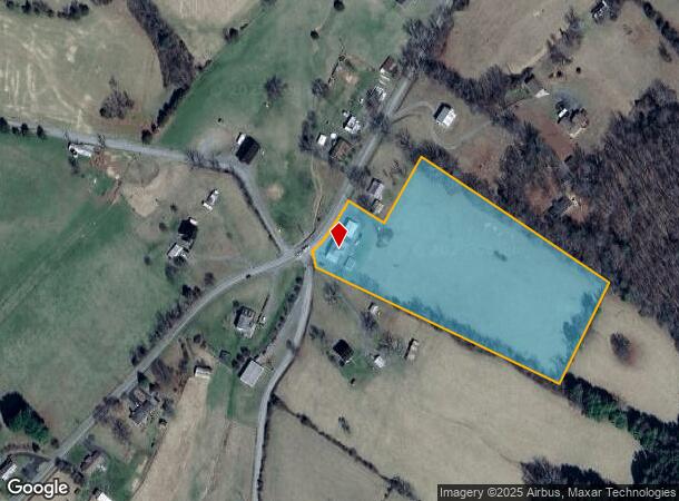 2067 Castleton Rd, Max Meadows, VA Parcel Map