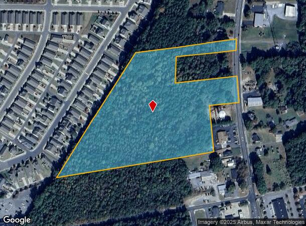 209 N Central Ave, Locust, NC Parcel Map