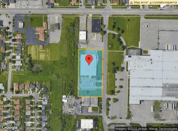  166 Taylor Dr, Depew, NY Parcel Map