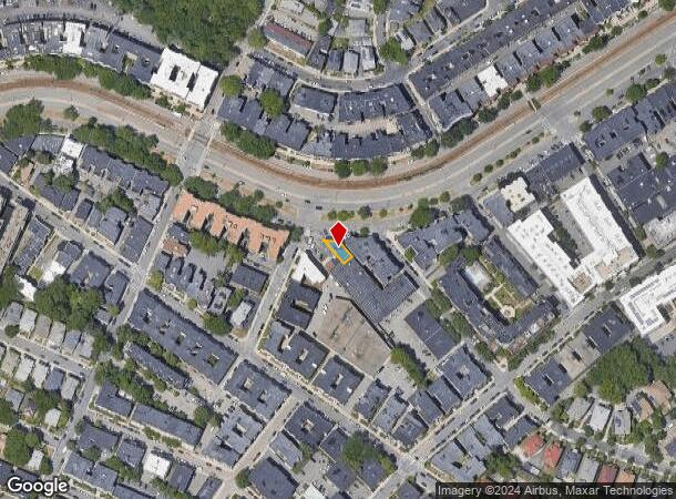  1354 Commonwealth Ave, Allston, MA Parcel Map