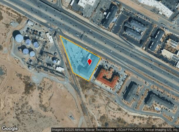  6650 Gateway Blvd E, El Paso, TX Parcel Map