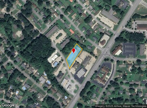 1604 Mockingbird Ct, Florence, AL Parcel Map