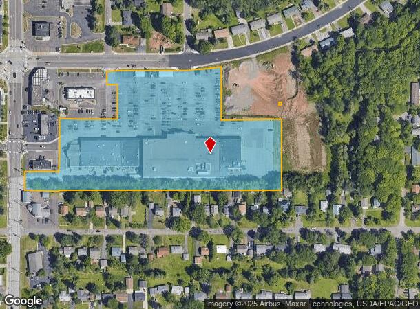  1302 W Arrowhead Rd, Duluth, MN Parcel Map
