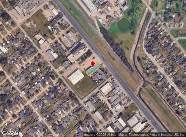  1806 Houston Blvd, South Houston, TX Parcel Map
