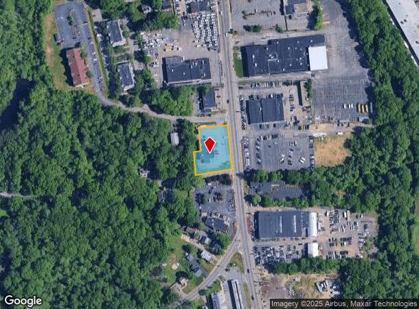  1753 Main St, Brockton, MA Parcel Map