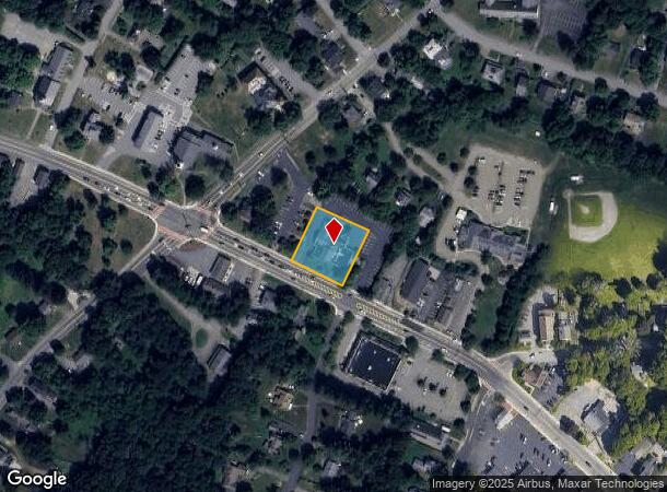  1158 Main St, Holden, MA Parcel Map