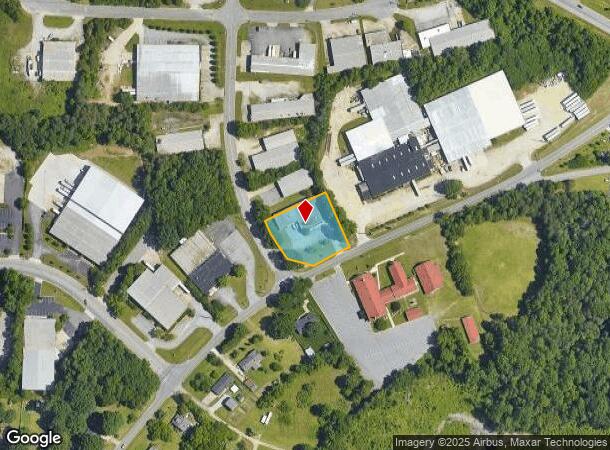  1319 Baker Rd, High Point, NC Parcel Map