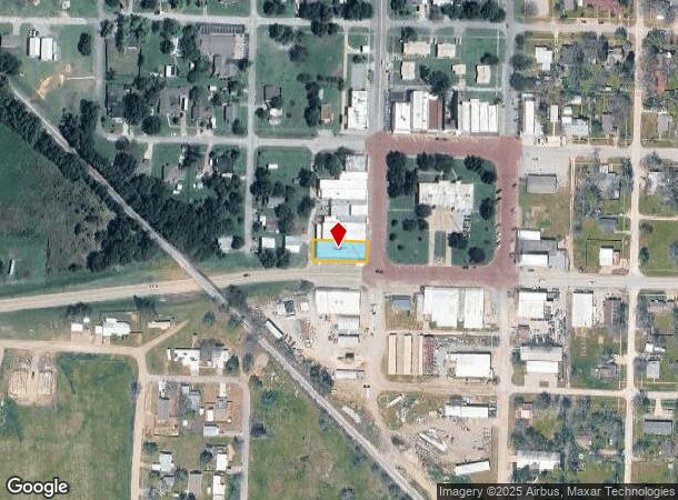  121 S Connett St, Leonard, TX Parcel Map