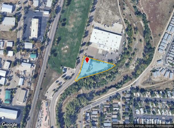 3715 Mark Dabling Blvd, Colorado Springs, CO Parcel Map