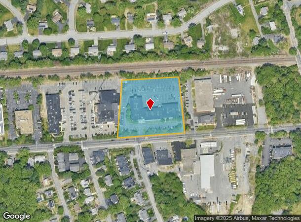  209 W Central St, Natick, MA Parcel Map