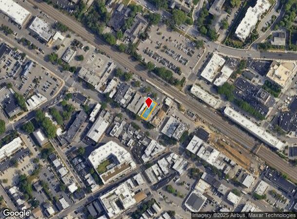 13 W Lancaster Ave, Ardmore, PA Parcel Map