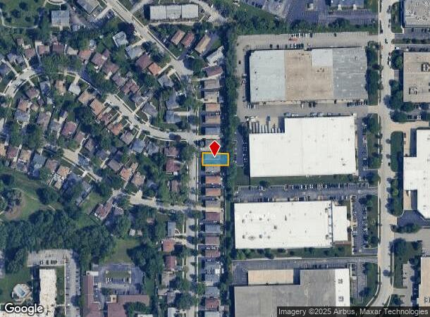 305 S Hale St, Addison, IL Parcel Map