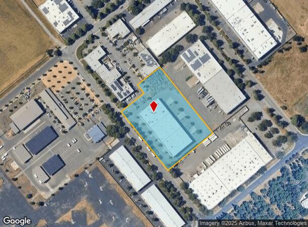  323 Huss Dr, Chico, CA Parcel Map