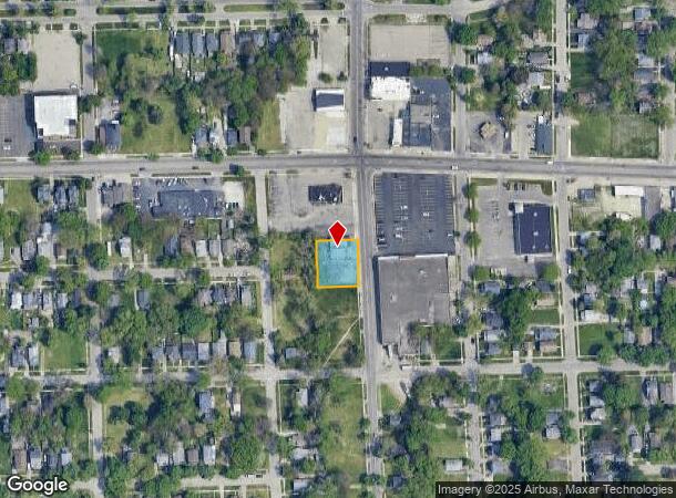 1807 N Franklin Ave, Flint, MI Parcel Map