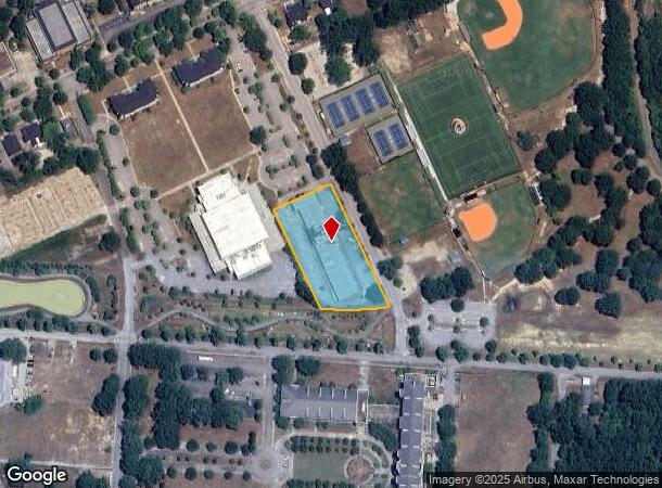 206 S 2Nd St, Hartsville, SC Parcel Map