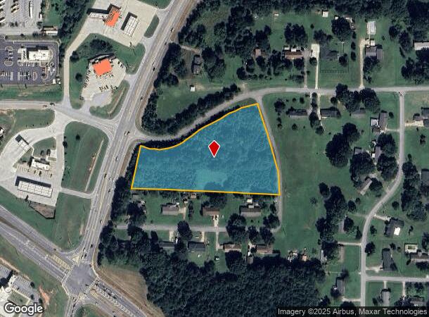  Carlton Dr, Rockmart, GA Parcel Map