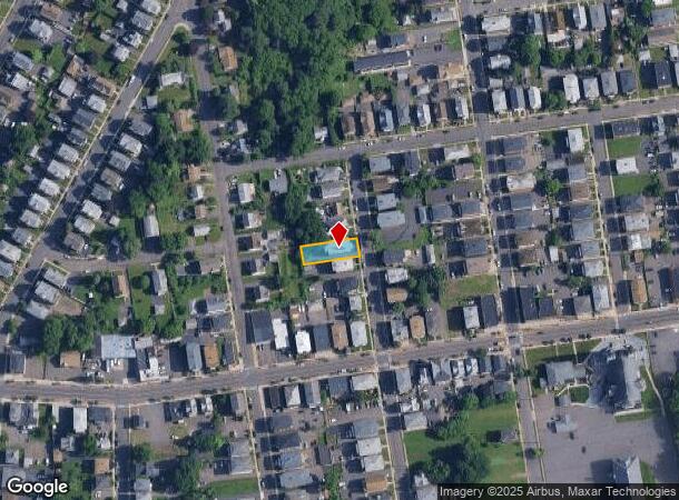  88 Silver St, New Britain, CT Parcel Map
