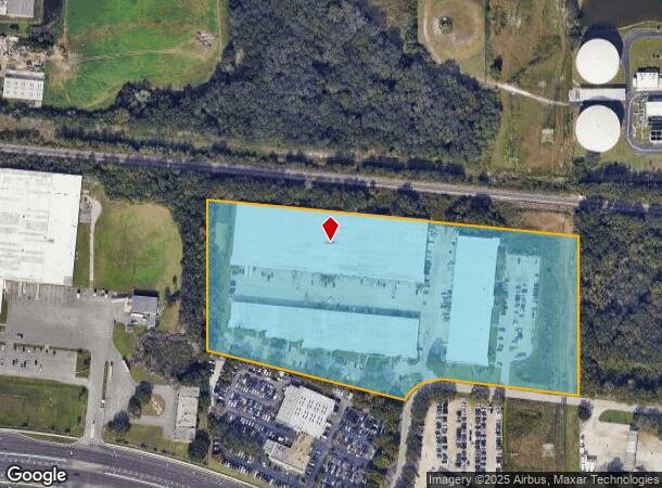  9824 Currie Davis Dr, Tampa, FL Parcel Map